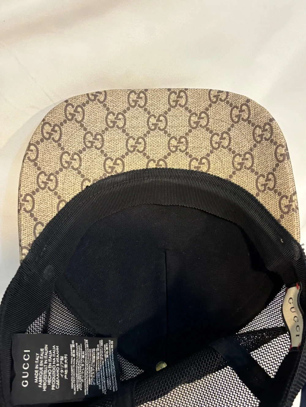 Gucci Tigers Print GG Supreme Baseball Hat Beige/Brown🔥🔥